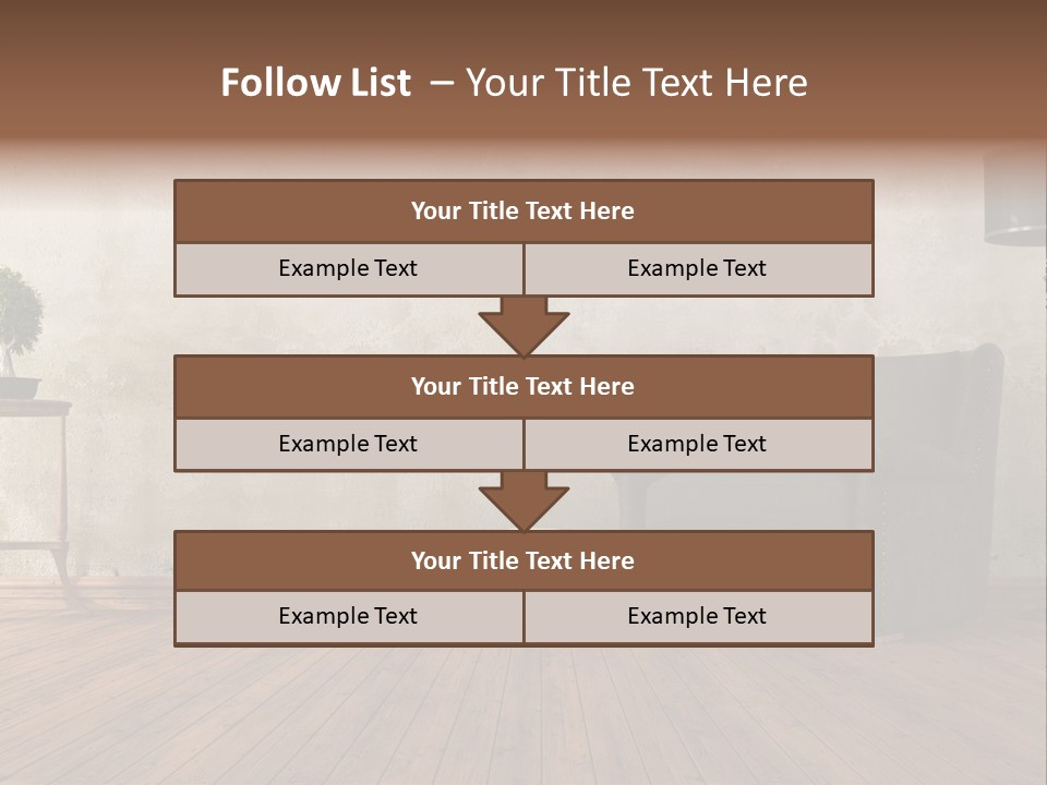 Season Female Snowfall PowerPoint Template