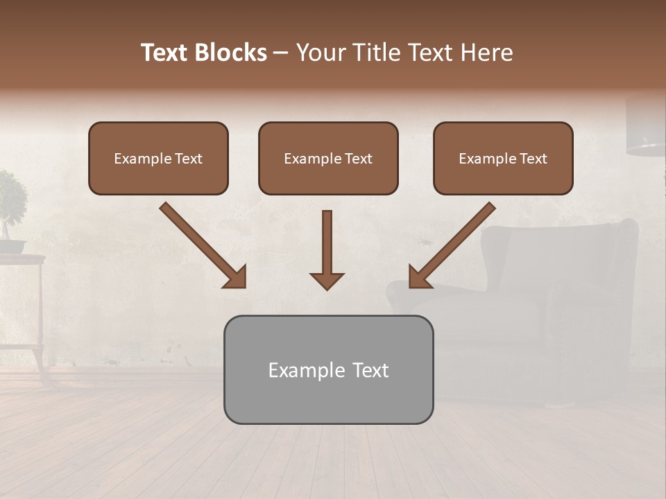 Season Female Snowfall PowerPoint Template