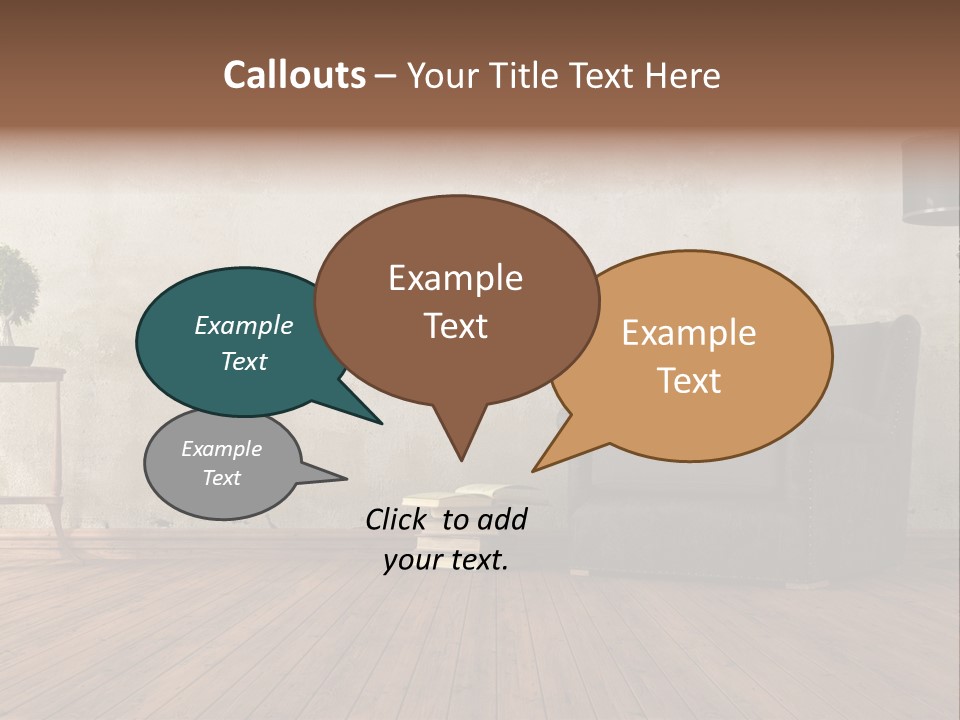 Season Female Snowfall PowerPoint Template