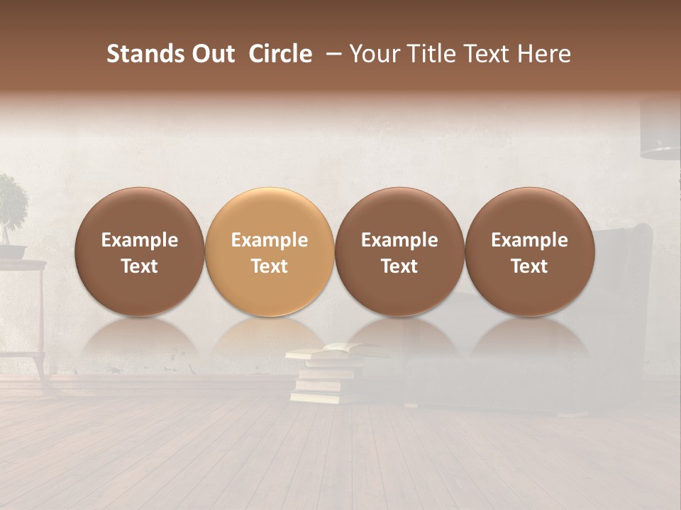 Season Female Snowfall PowerPoint Template