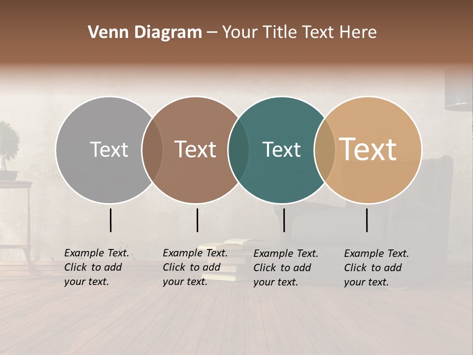 Season Female Snowfall PowerPoint Template