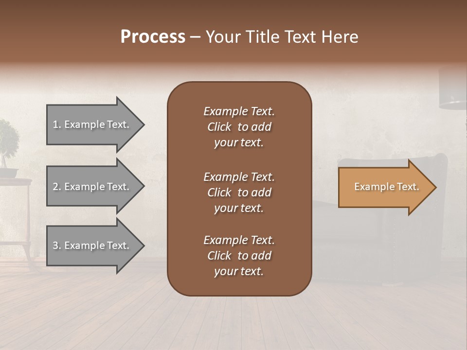 Season Female Snowfall PowerPoint Template