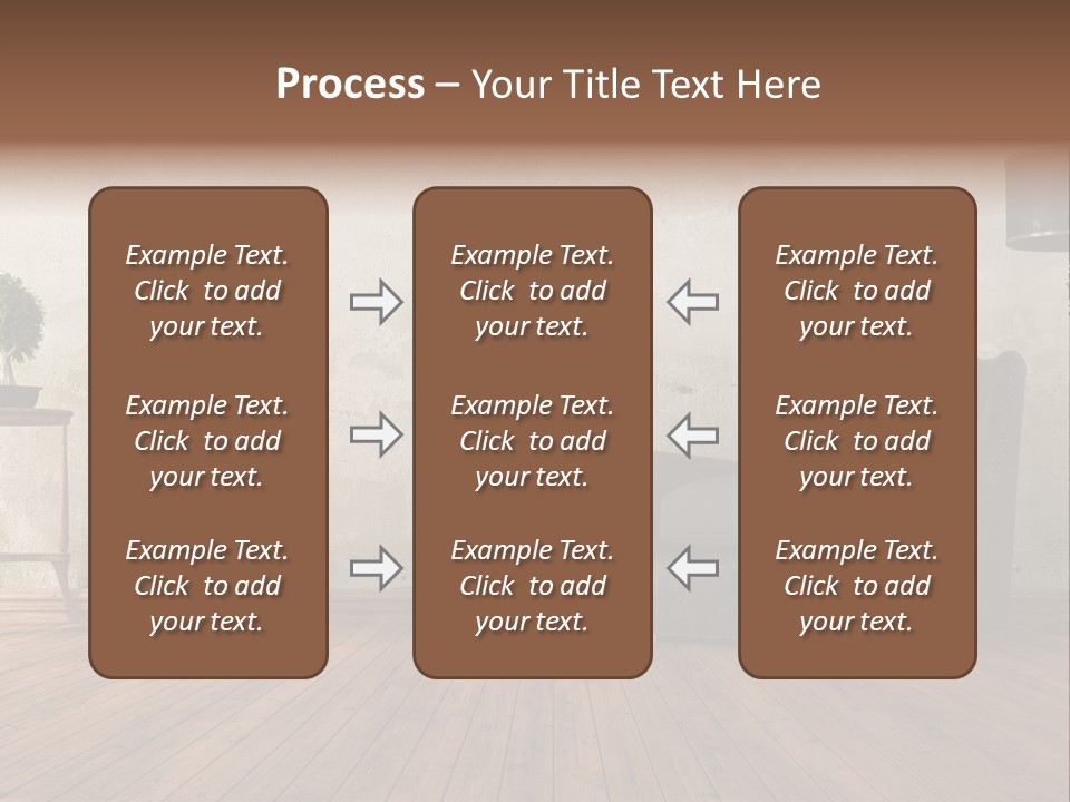 Season Female Snowfall PowerPoint Template