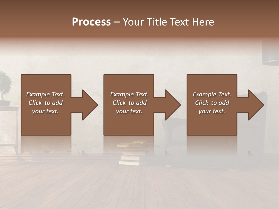 Season Female Snowfall PowerPoint Template