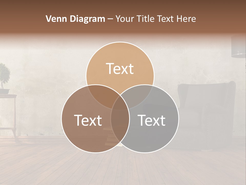 Season Female Snowfall PowerPoint Template