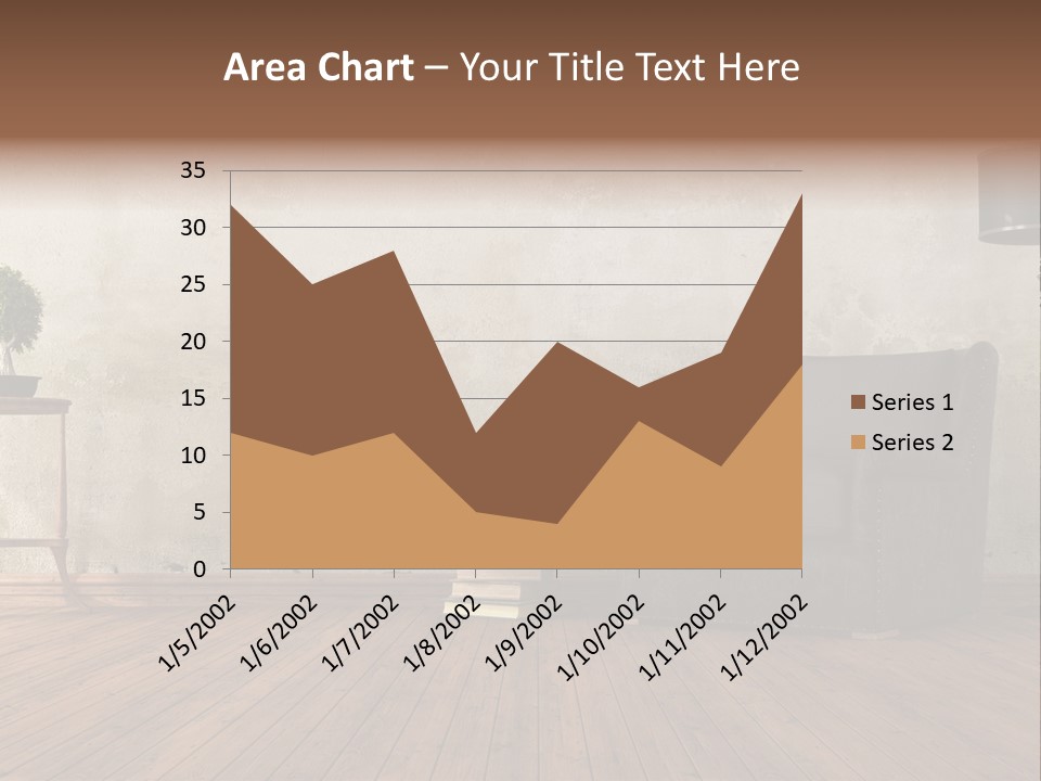 Season Female Snowfall PowerPoint Template