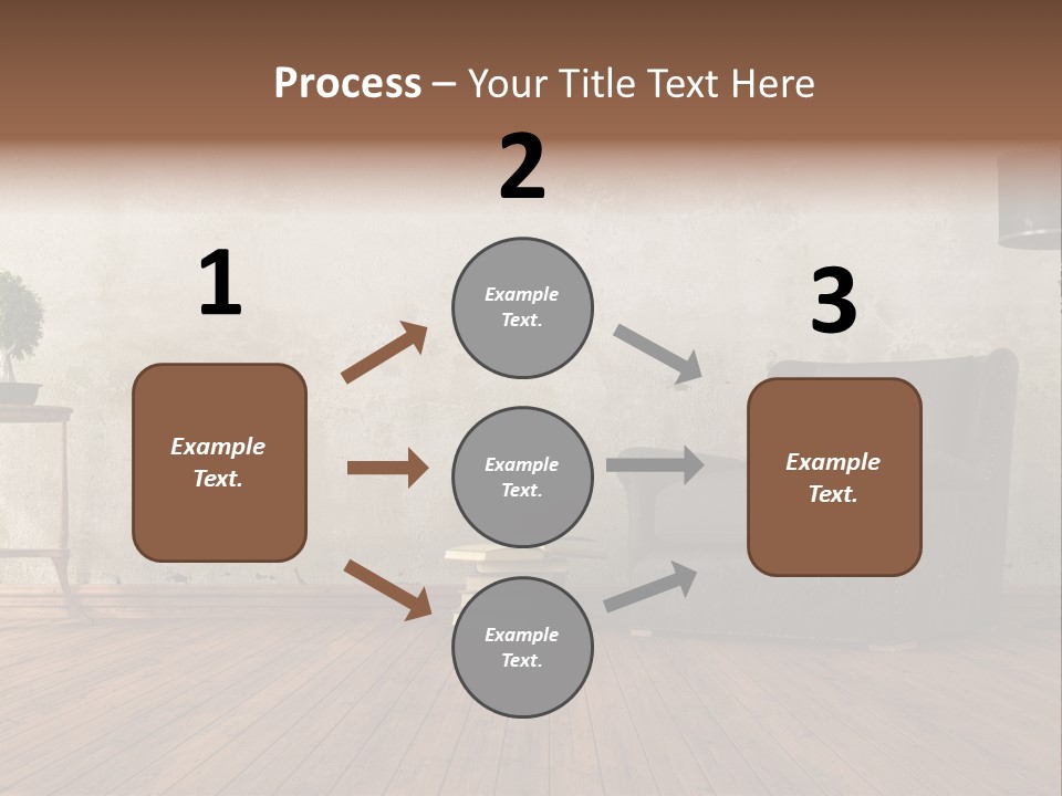 Season Female Snowfall PowerPoint Template