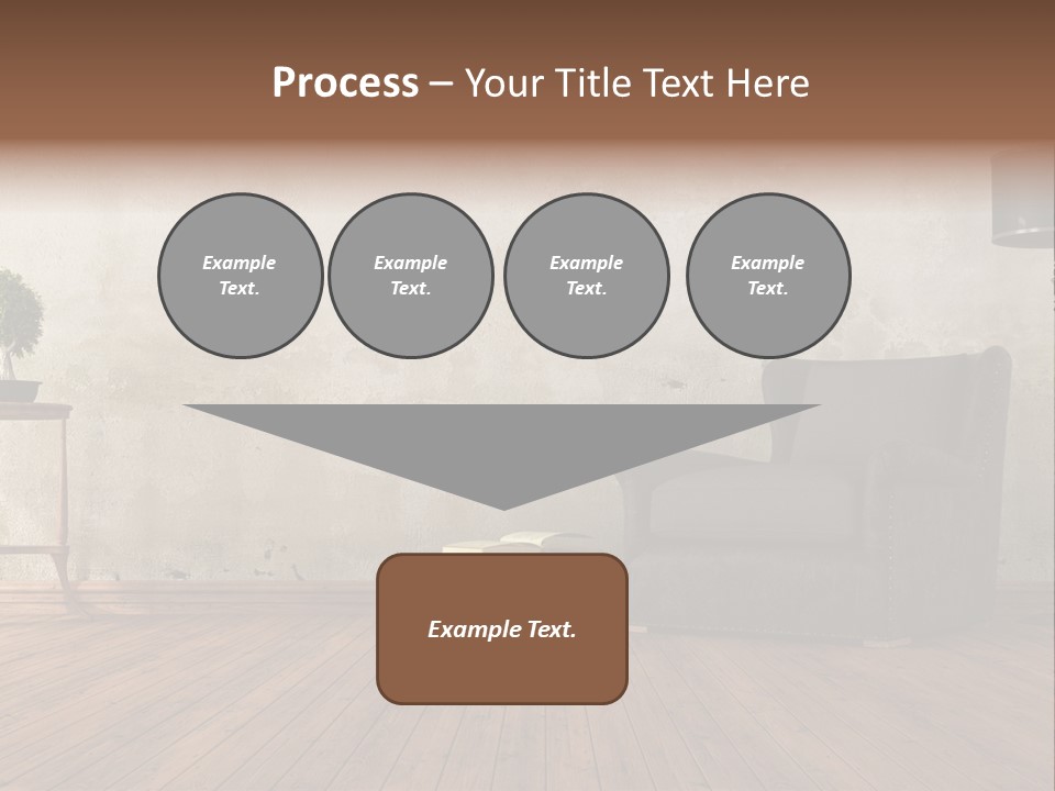Season Female Snowfall PowerPoint Template