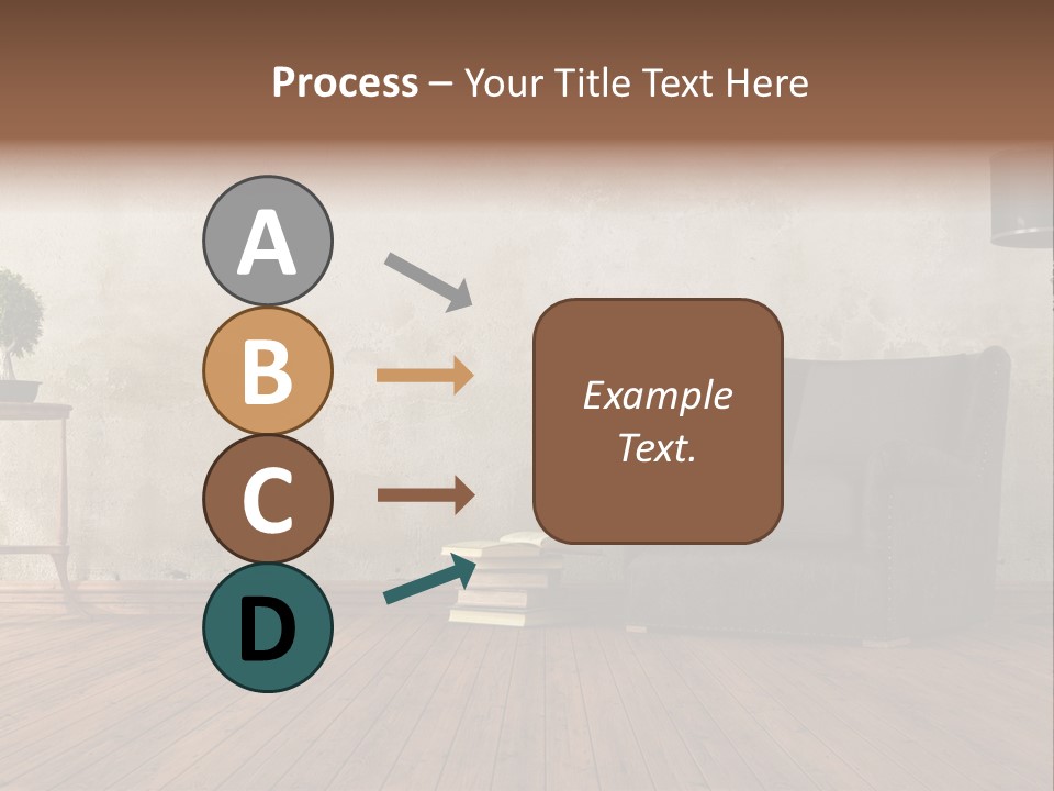 Season Female Snowfall PowerPoint Template