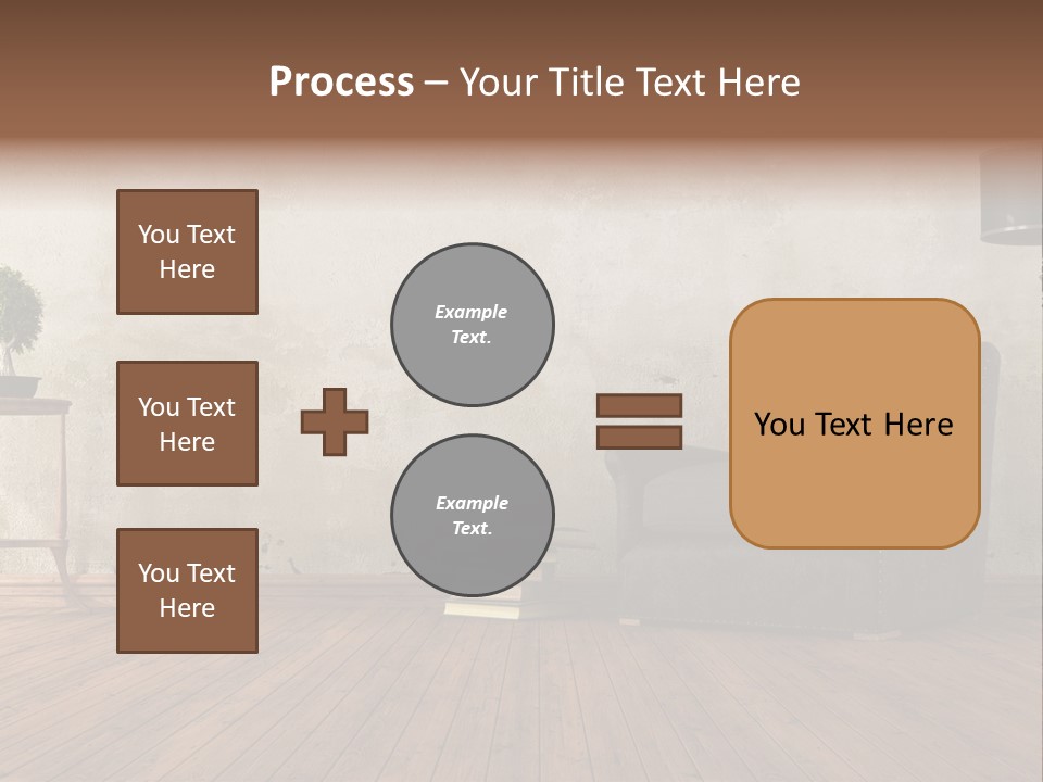 Season Female Snowfall PowerPoint Template