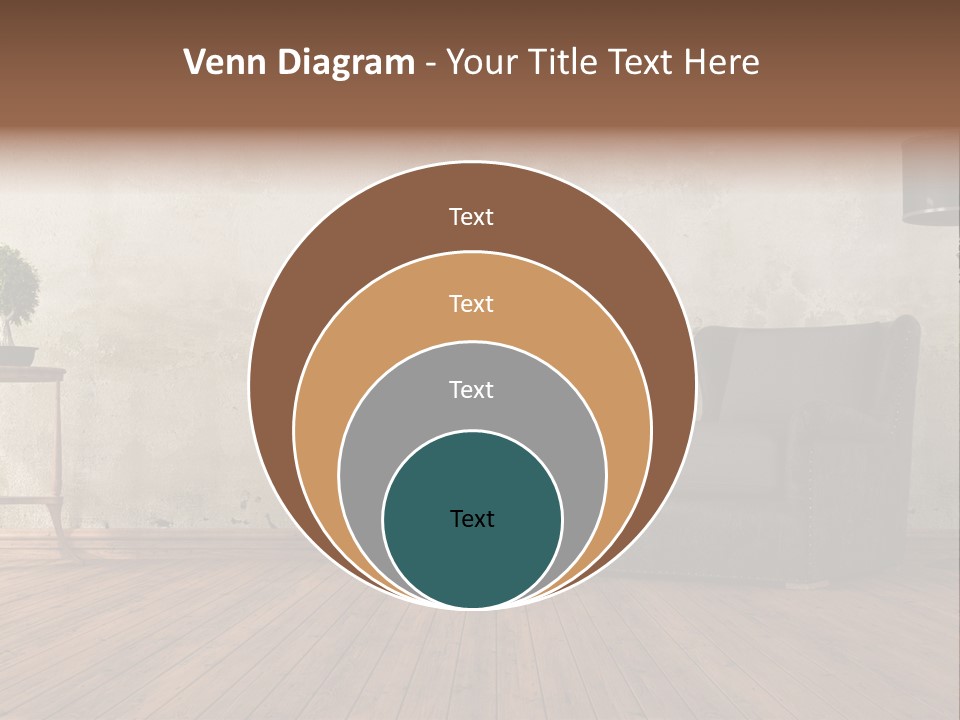Season Female Snowfall PowerPoint Template