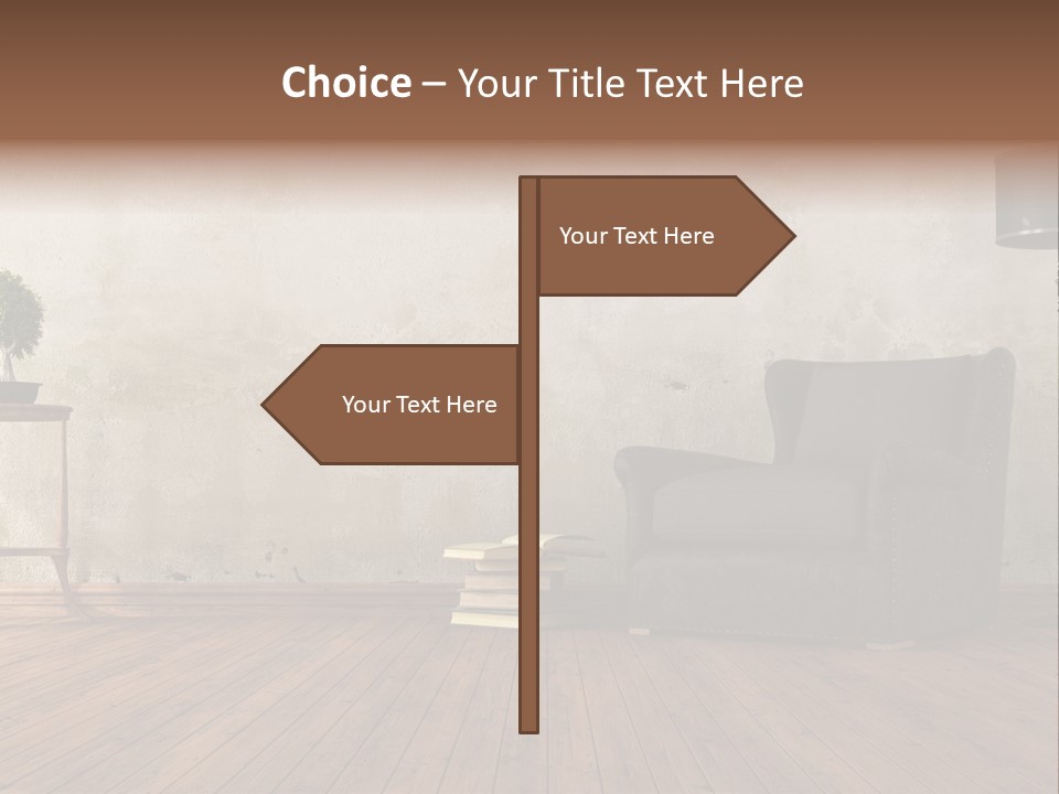 Season Female Snowfall PowerPoint Template