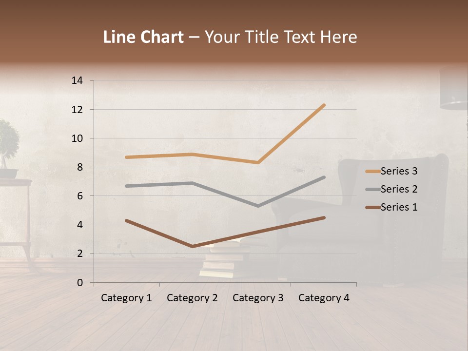 Season Female Snowfall PowerPoint Template