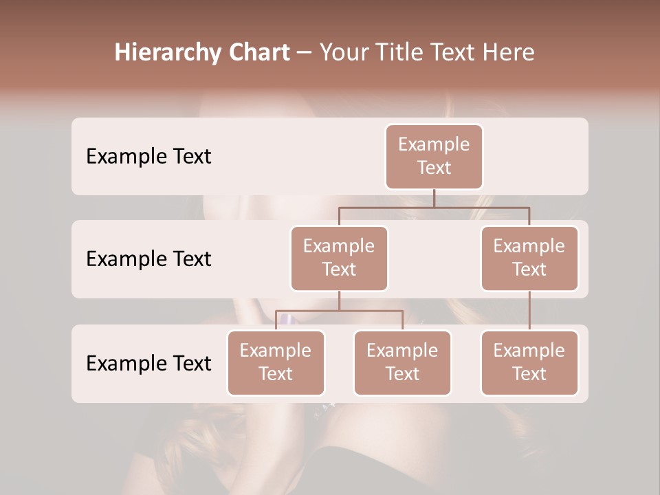 Beautiful Woman Female PowerPoint Template
