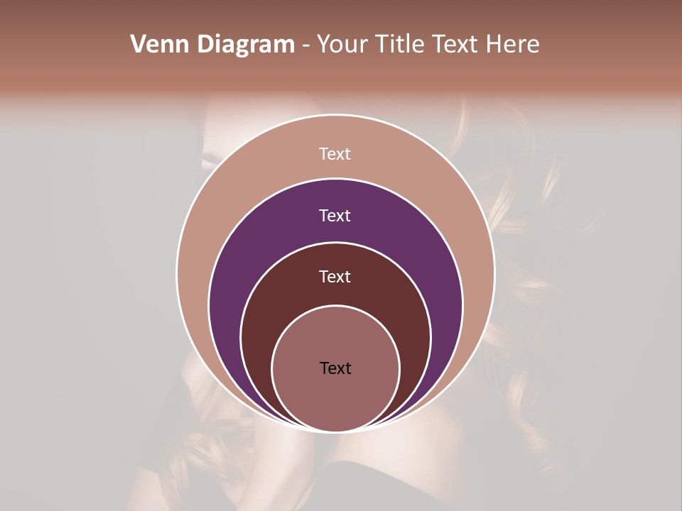 Beautiful Woman Female PowerPoint Template