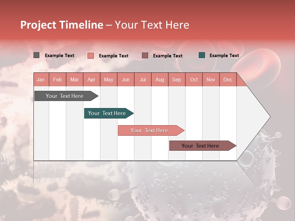 Microscopic Illness Experiment PowerPoint Template