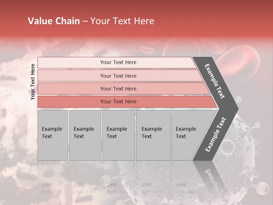 Microscopic Illness Experiment PowerPoint Template