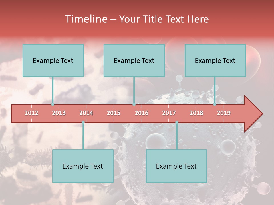 Microscopic Illness Experiment PowerPoint Template
