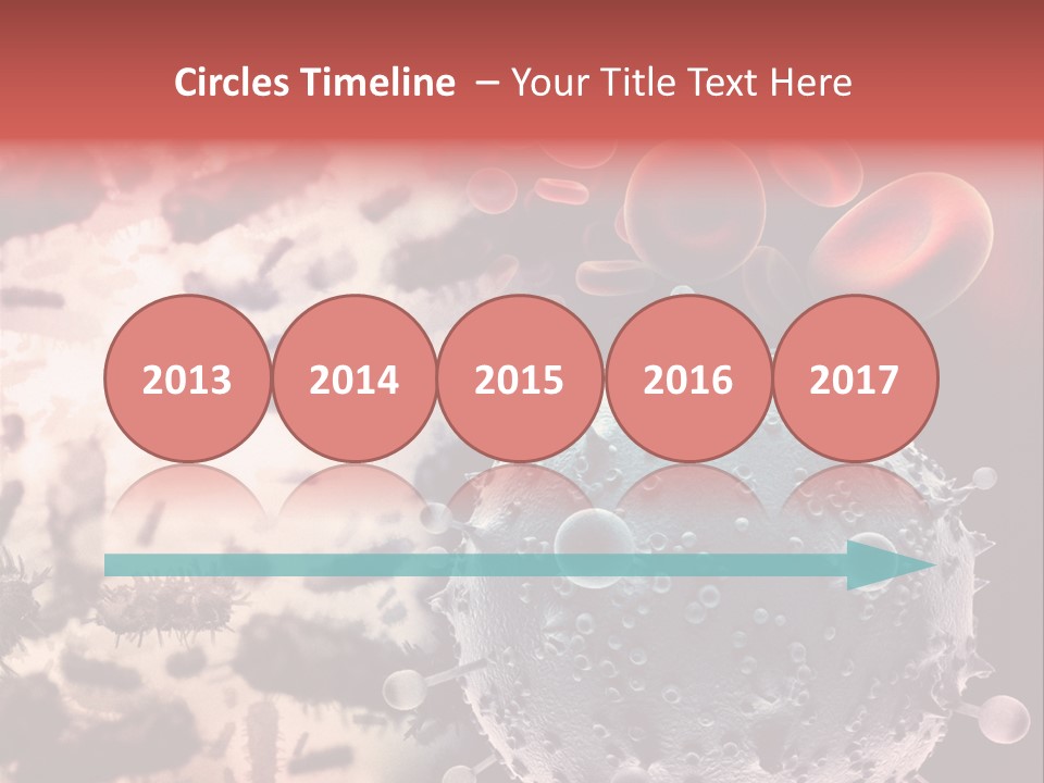 Microscopic Illness Experiment PowerPoint Template