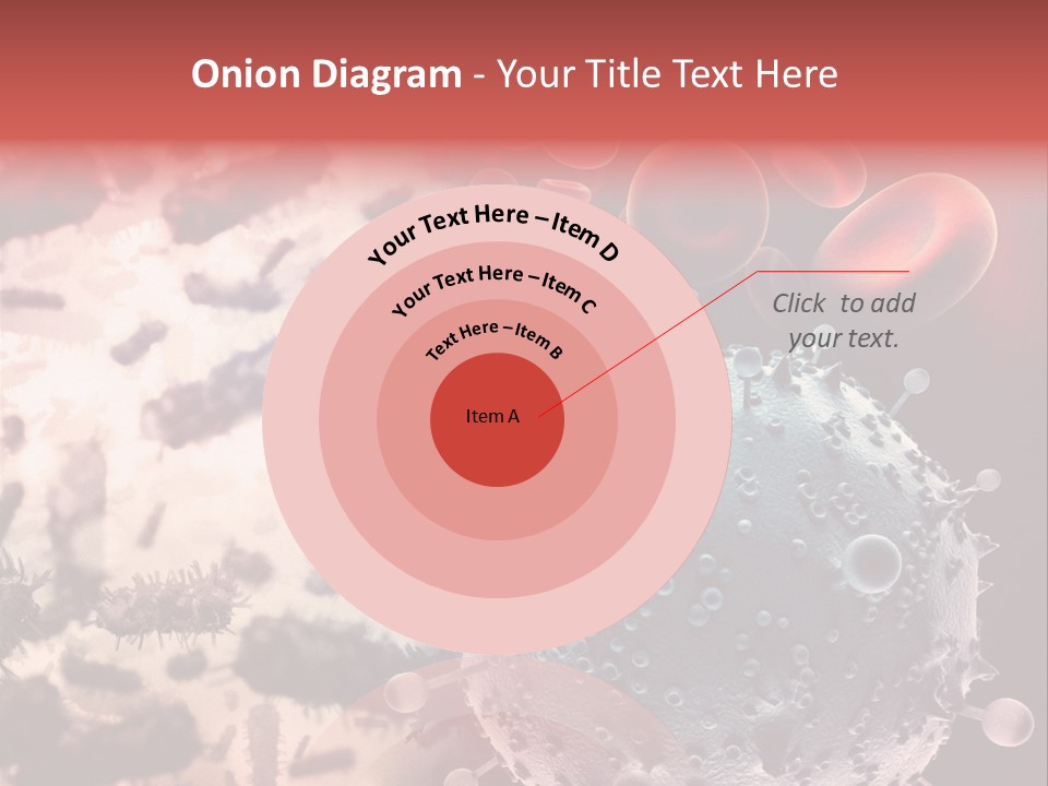 Microscopic Illness Experiment PowerPoint Template
