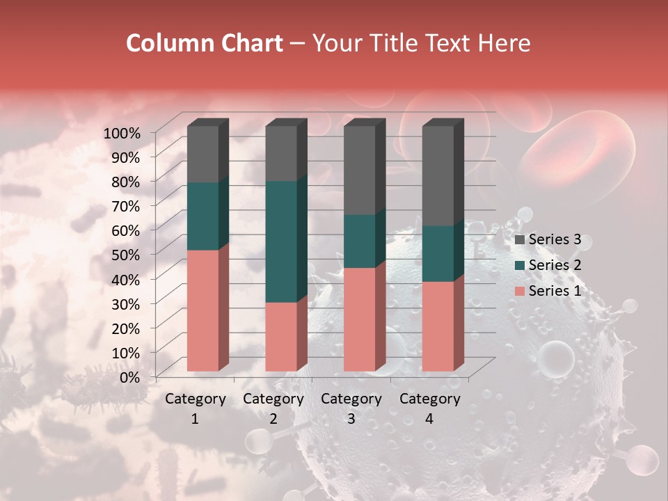 Microscopic Illness Experiment PowerPoint Template