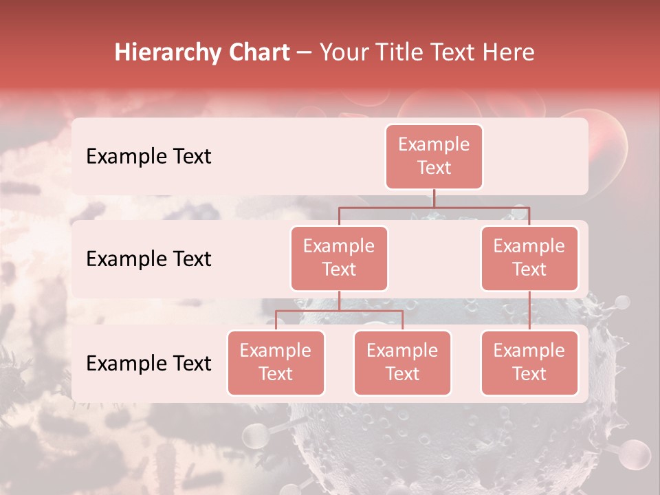 Microscopic Illness Experiment PowerPoint Template