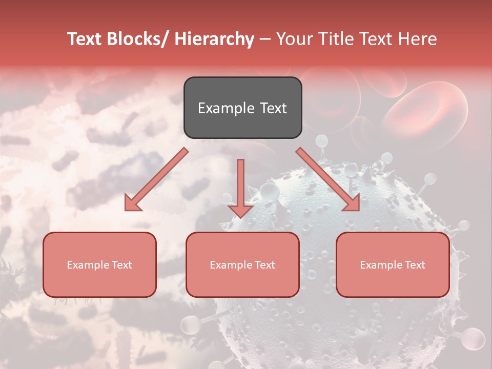 Microscopic Illness Experiment PowerPoint Template