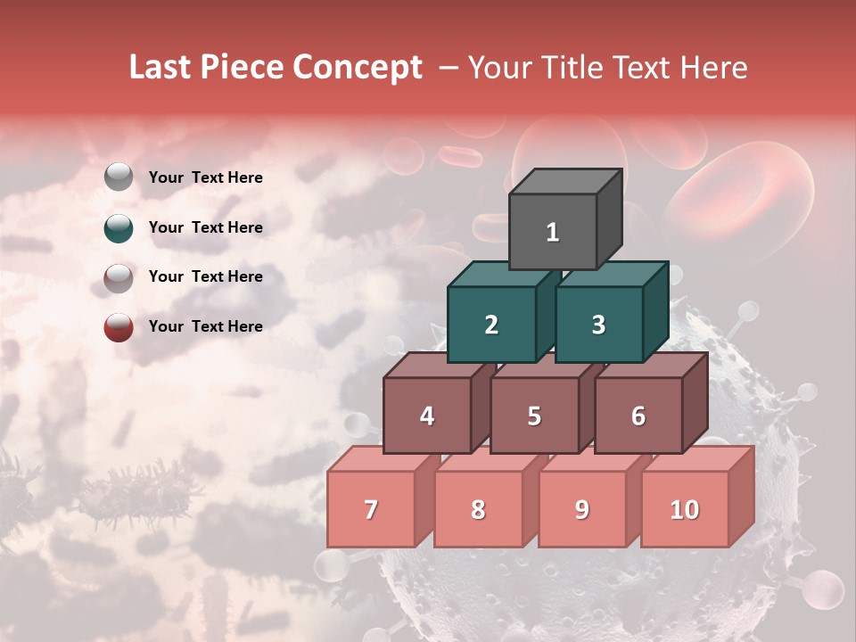 Microscopic Illness Experiment PowerPoint Template