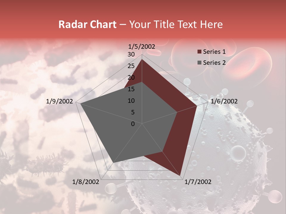 Microscopic Illness Experiment PowerPoint Template