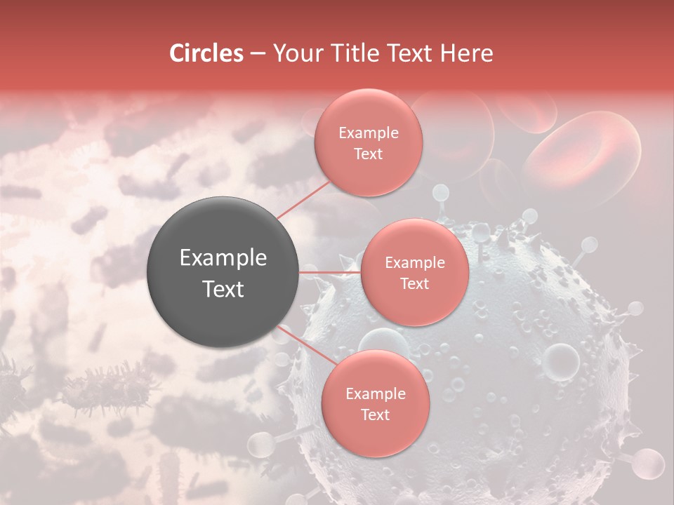 Microscopic Illness Experiment PowerPoint Template