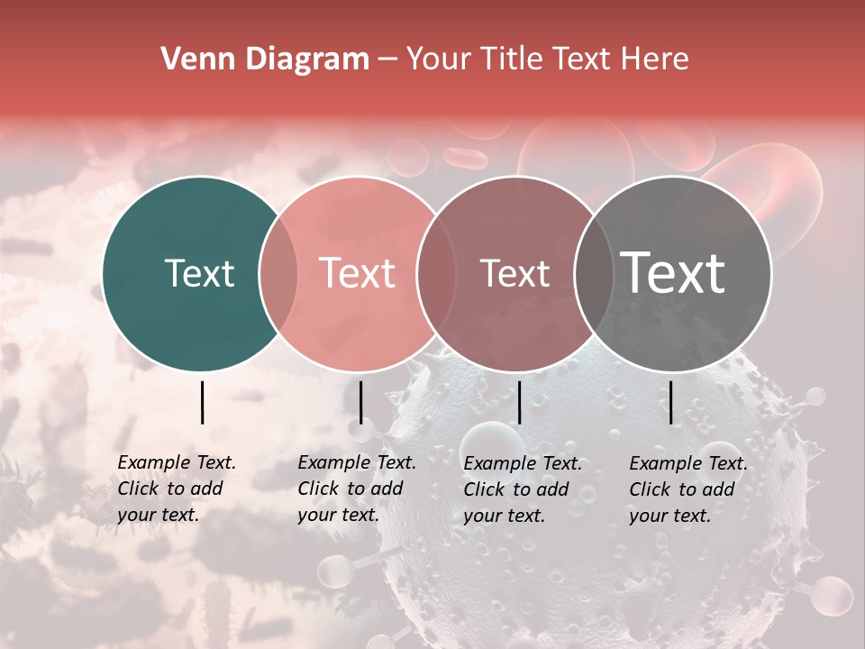 Microscopic Illness Experiment PowerPoint Template