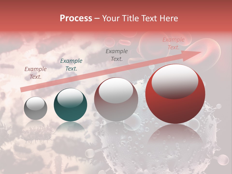 Microscopic Illness Experiment PowerPoint Template