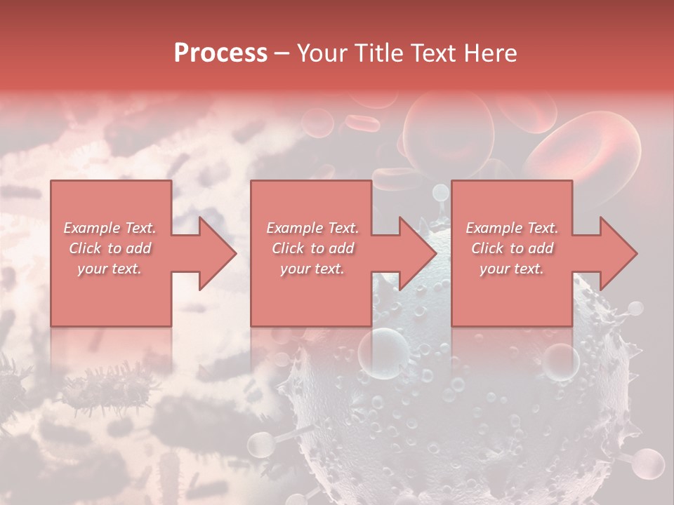 Microscopic Illness Experiment PowerPoint Template