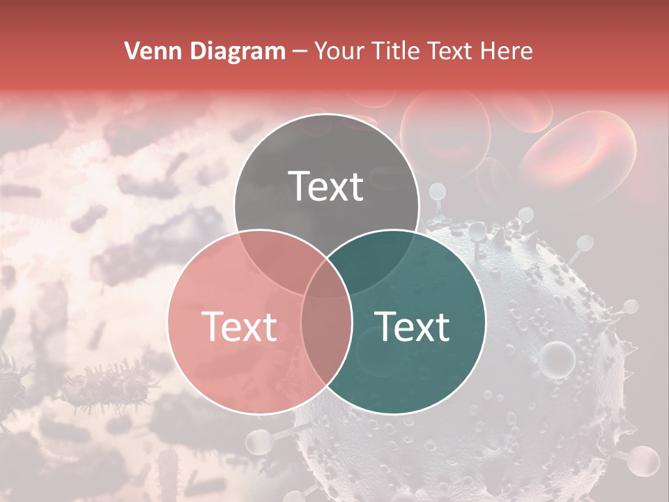 Microscopic Illness Experiment PowerPoint Template