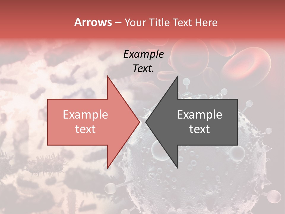 Microscopic Illness Experiment PowerPoint Template
