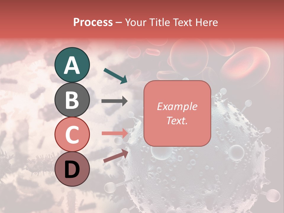 Microscopic Illness Experiment PowerPoint Template