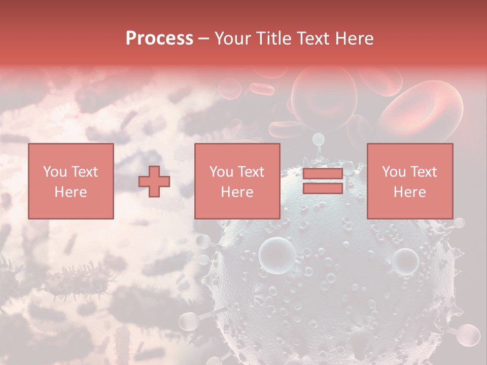 Microscopic Illness Experiment PowerPoint Template