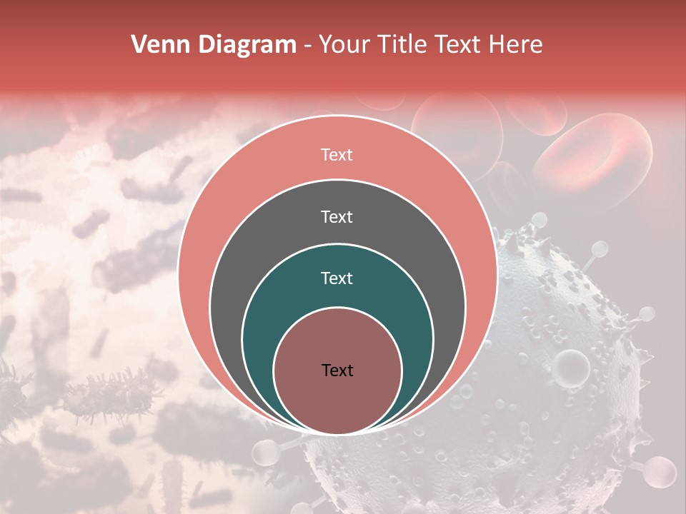 Microscopic Illness Experiment PowerPoint Template