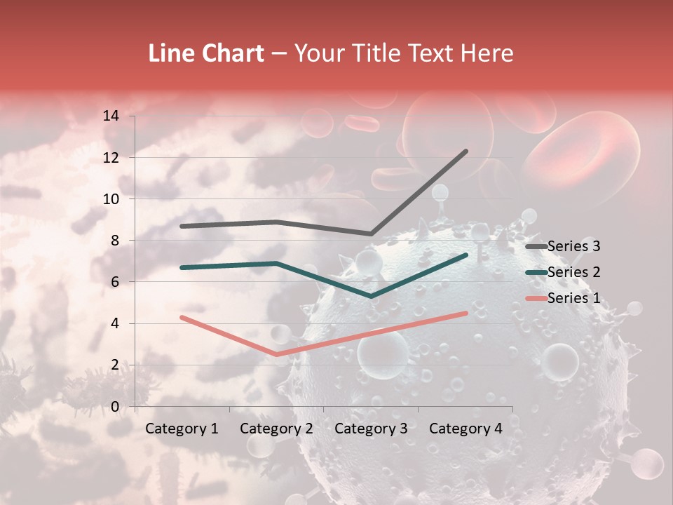 Microscopic Illness Experiment PowerPoint Template