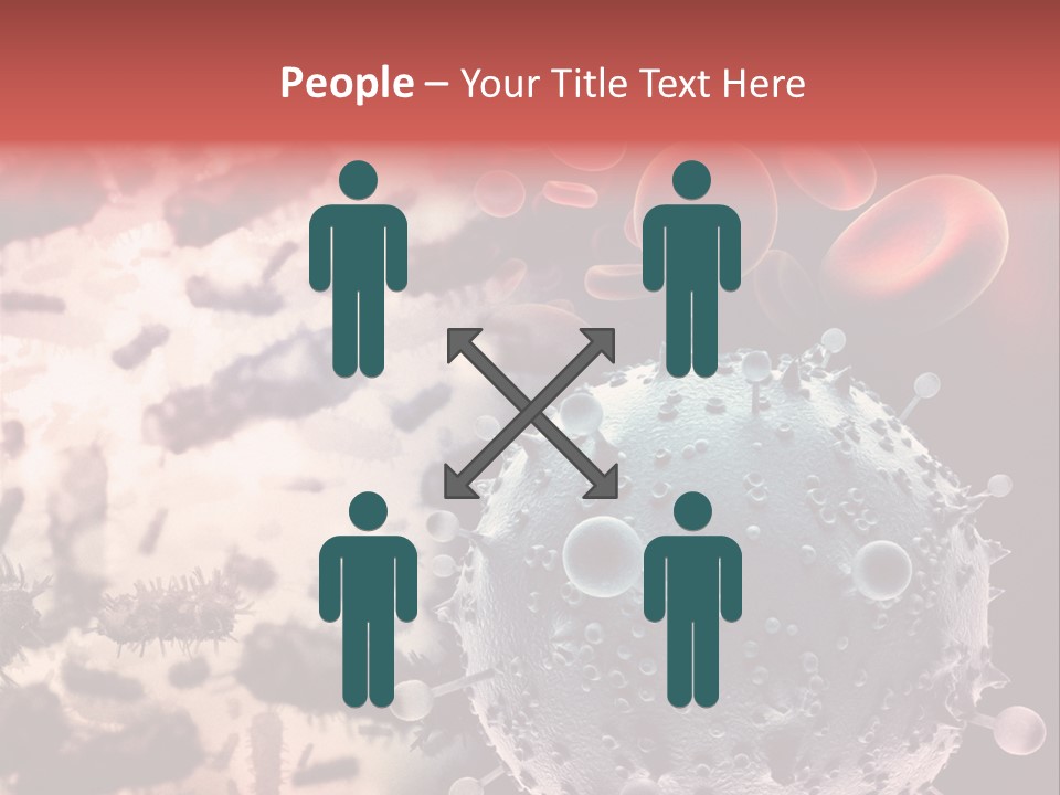 Microscopic Illness Experiment PowerPoint Template