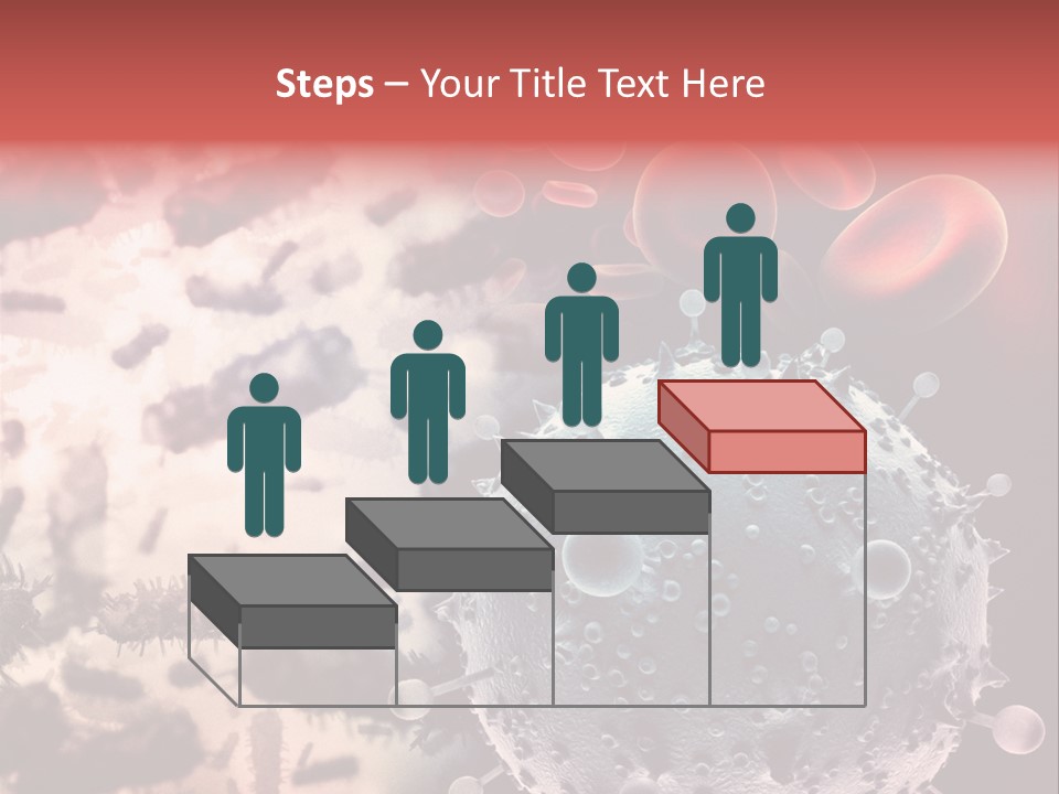 Microscopic Illness Experiment PowerPoint Template