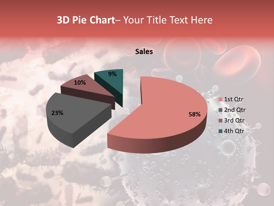 Microscopic Illness Experiment PowerPoint Template