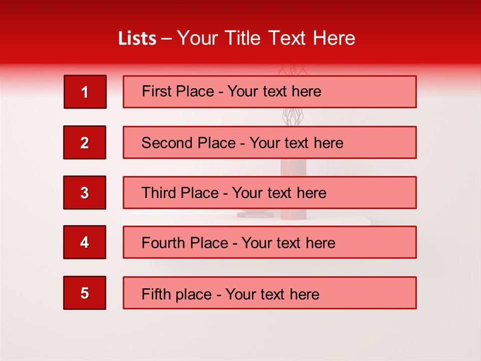 Copy Wall Domestic PowerPoint Template