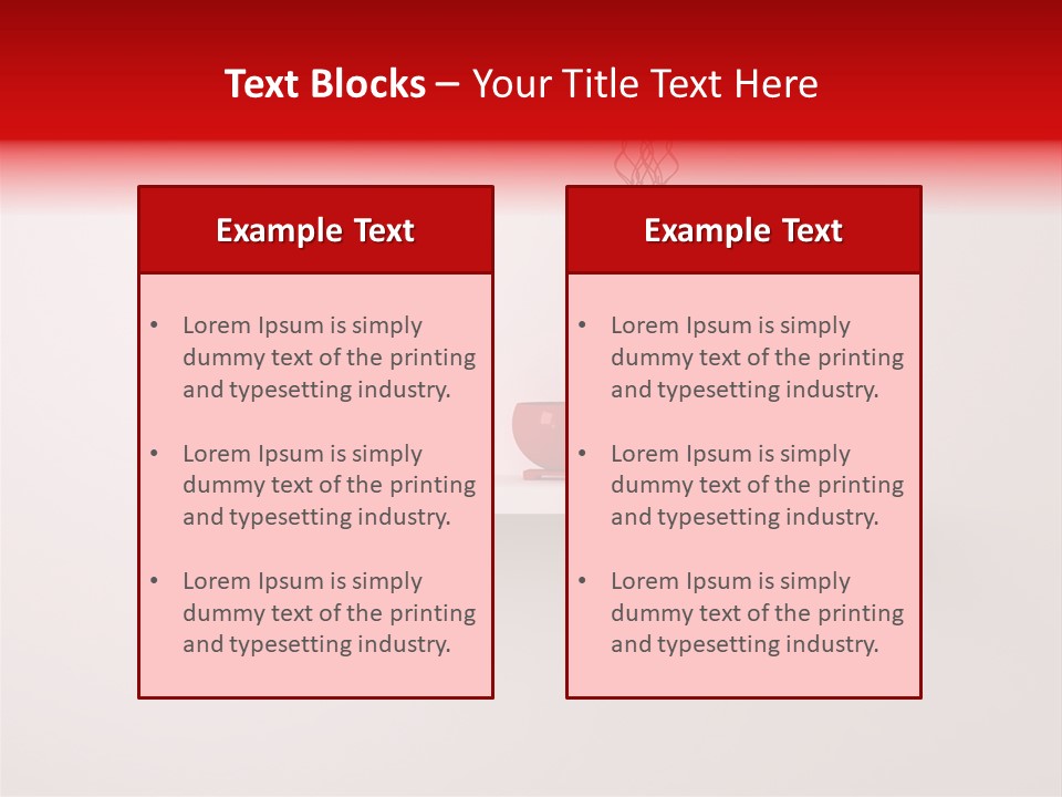 Copy Wall Domestic PowerPoint Template