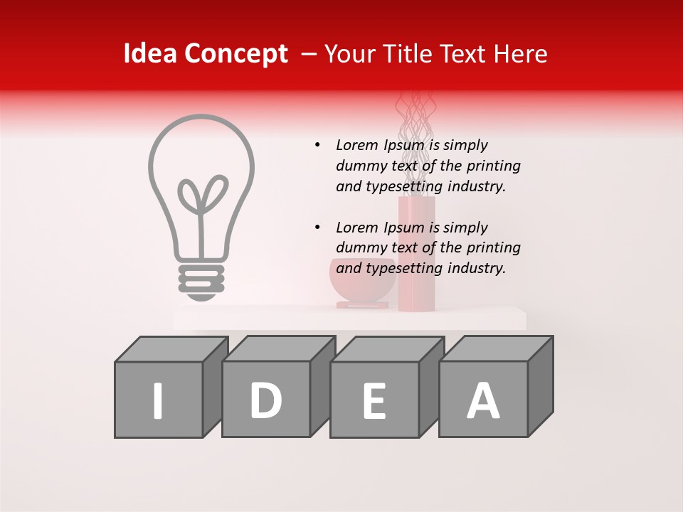 Copy Wall Domestic PowerPoint Template