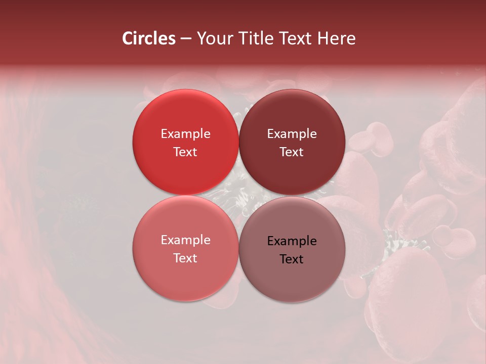 Aids Blood Coagulate PowerPoint Template