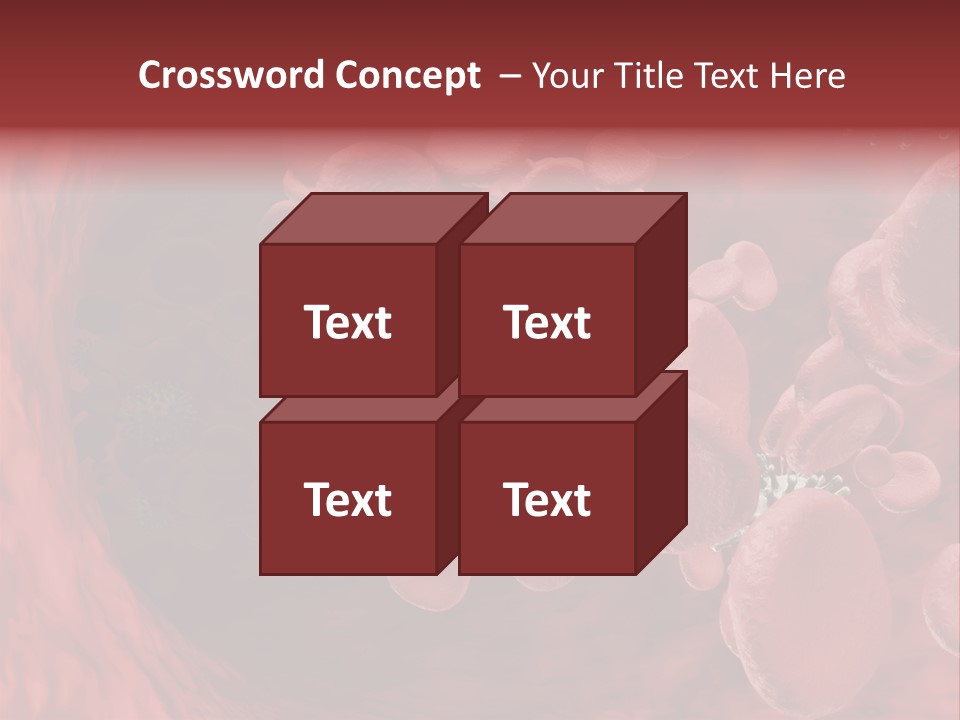 Aids Blood Coagulate PowerPoint Template