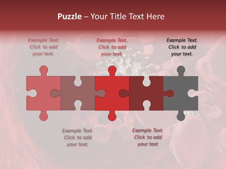 Aids Blood Coagulate PowerPoint Template