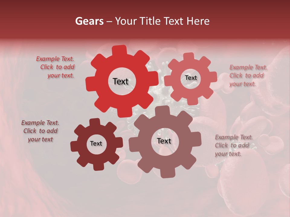Aids Blood Coagulate PowerPoint Template