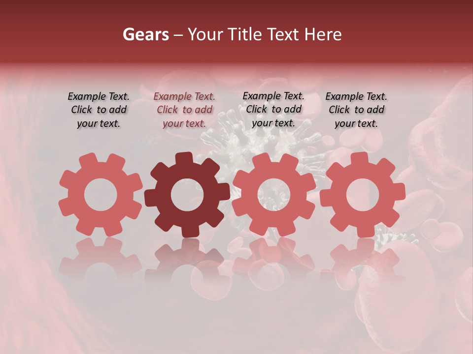 Aids Blood Coagulate PowerPoint Template